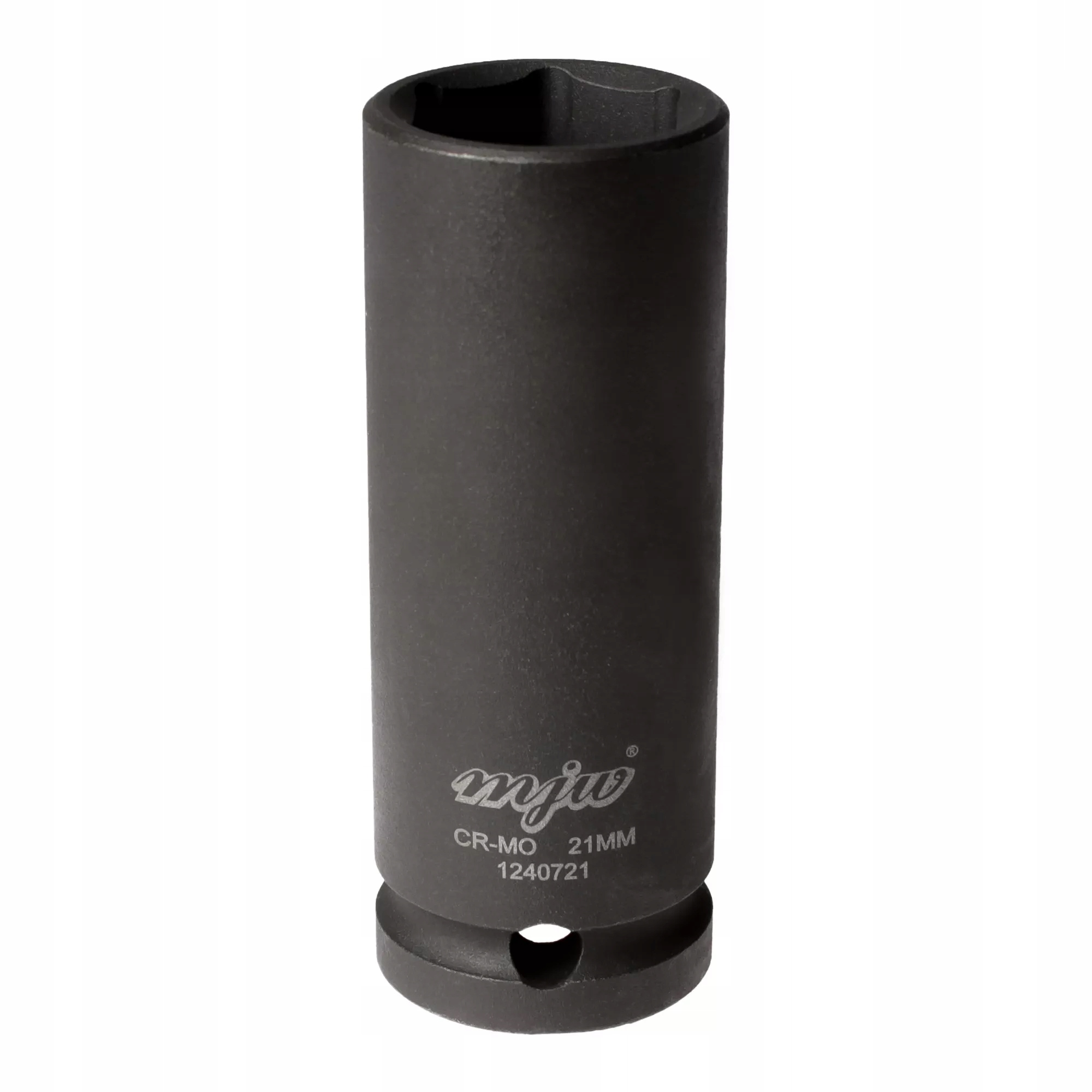 Mjw Nasadka Klucz nasadkowy udarowa 1/2" 6-kąt długa 21 mm stalowa CrV