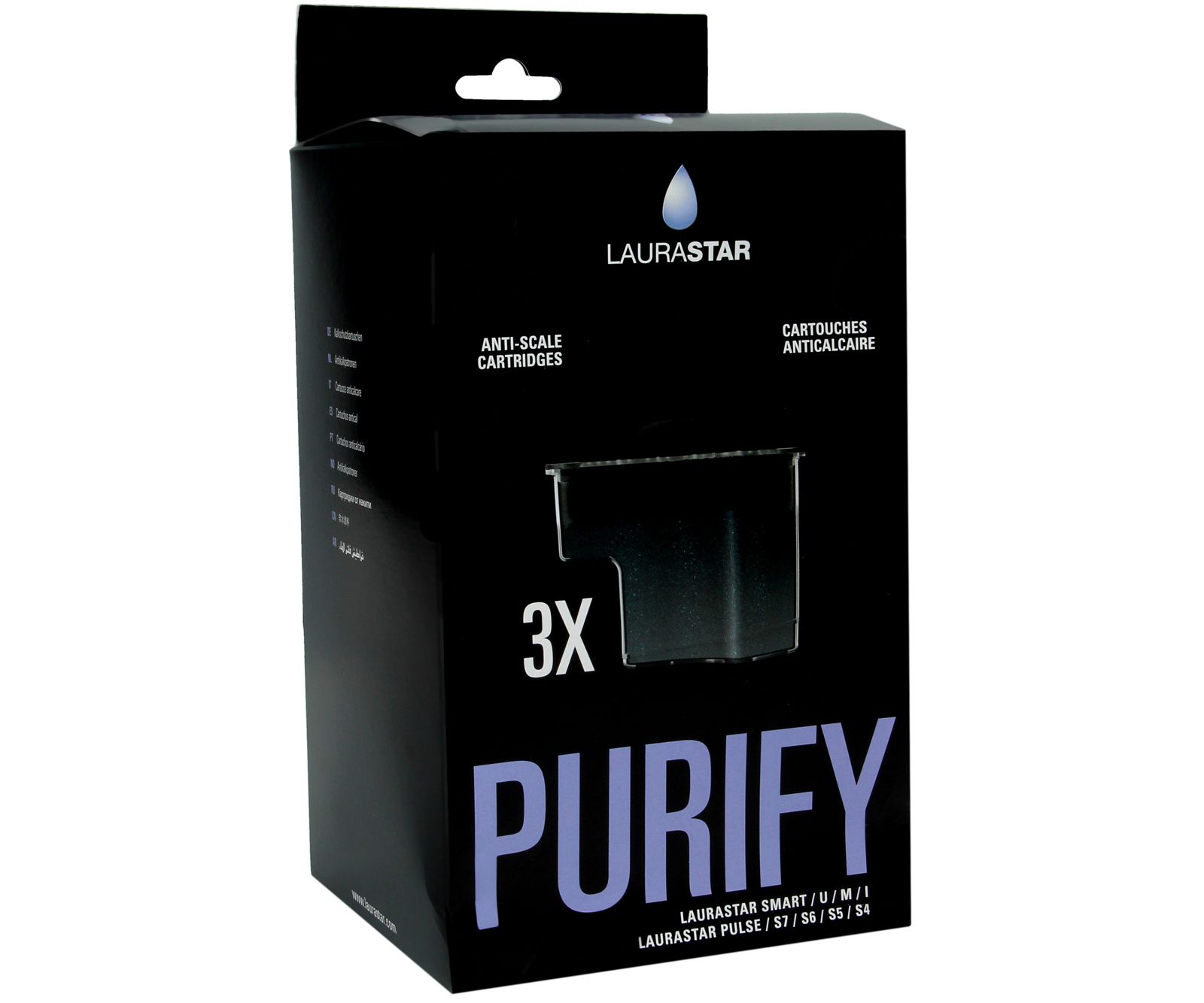 

Filtr wody do żelazka Laurastar Pulse S5 S4