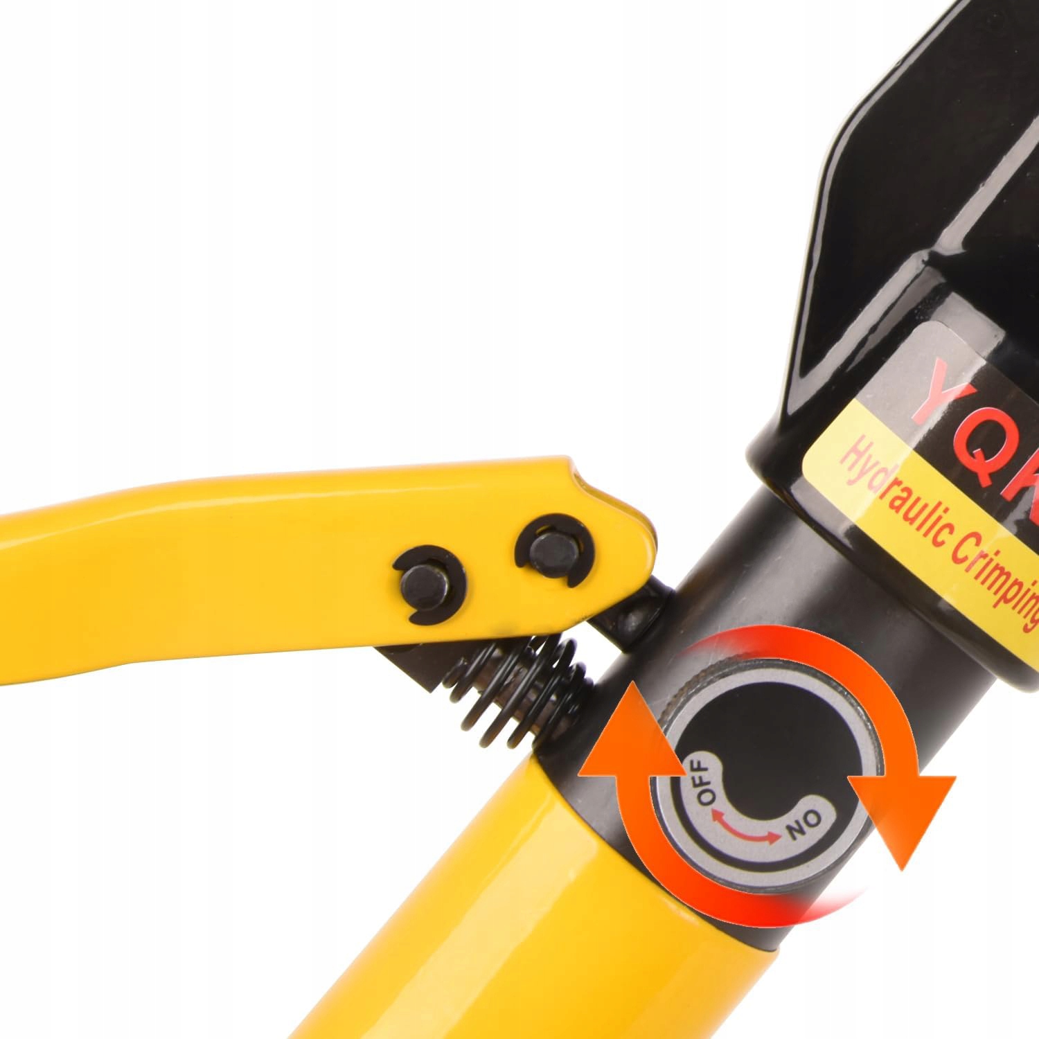 ZACISKARKA HYDRAULICZNA PRASKA DO KABLI PRZEWODÓW MATRYCE 4-70 MM Waga produktu z opakowaniem jednostkowym 2.76 kg