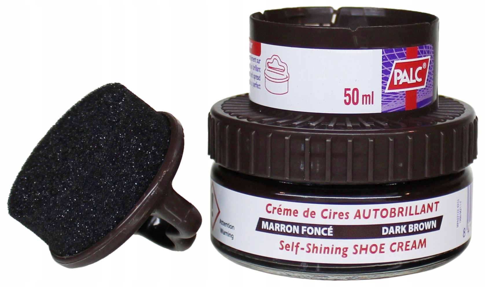 PASTA DO BUTÓW WOSKOWA KREM PALC CIEMNO BRĄZOWA Waga produktu z opakowaniem jednostkowym 0.2 kg