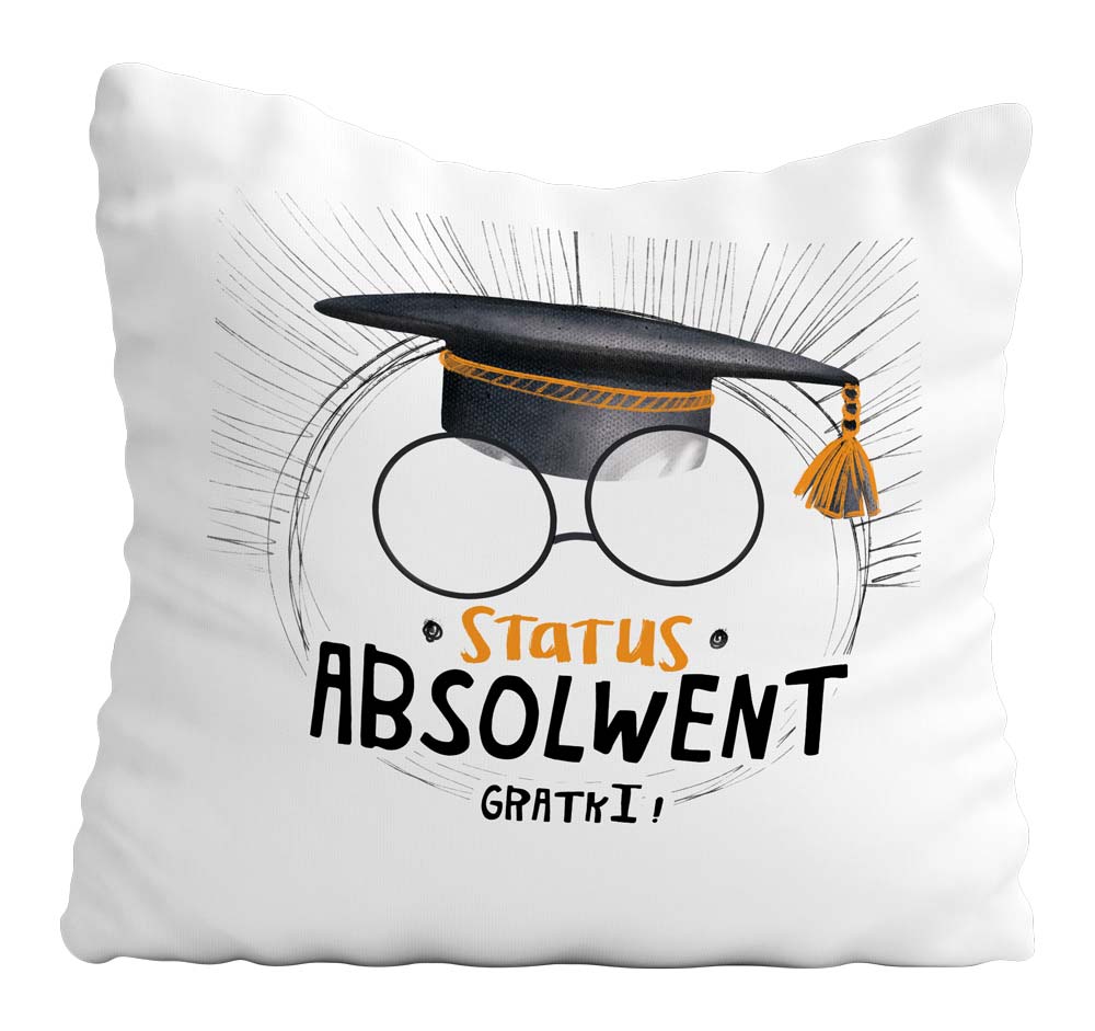 

Poduszka Absolwent Szkoła Liceum