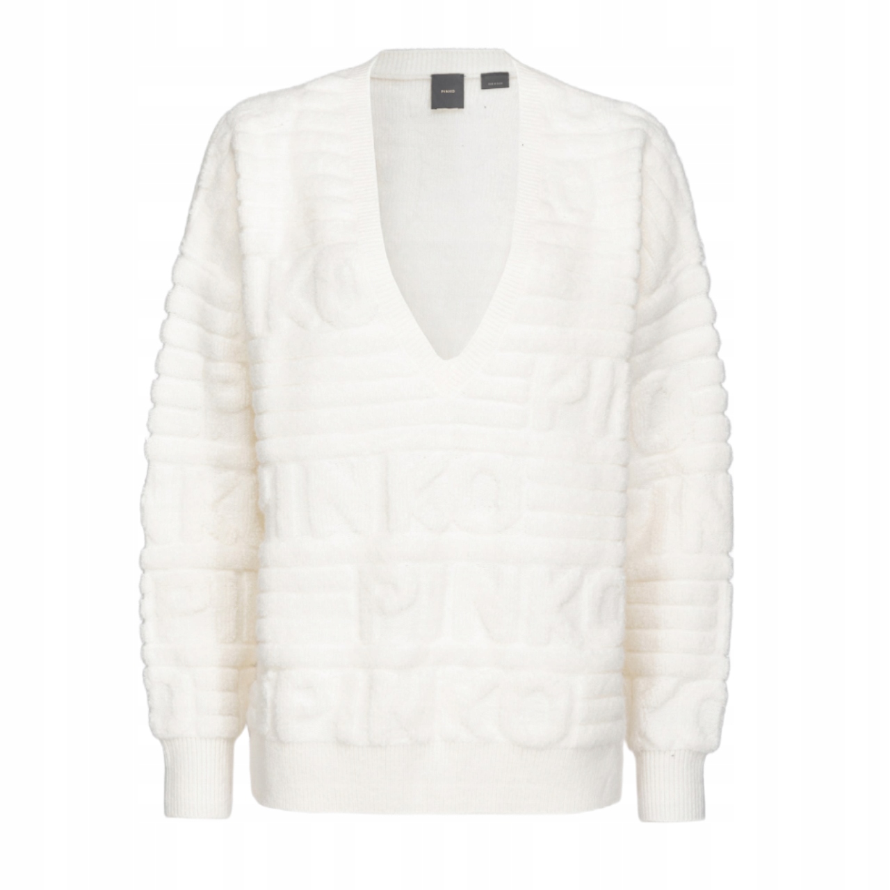 -40% Pinko Dámský Froté Svetr 3D Ecru