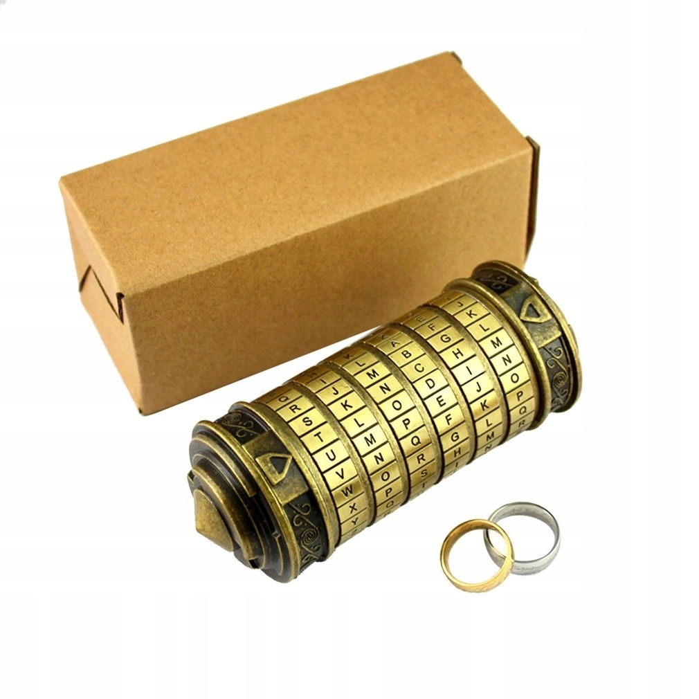 

Kod Da Vinci Krypteks Z Pieścieniami Cryptex Gift