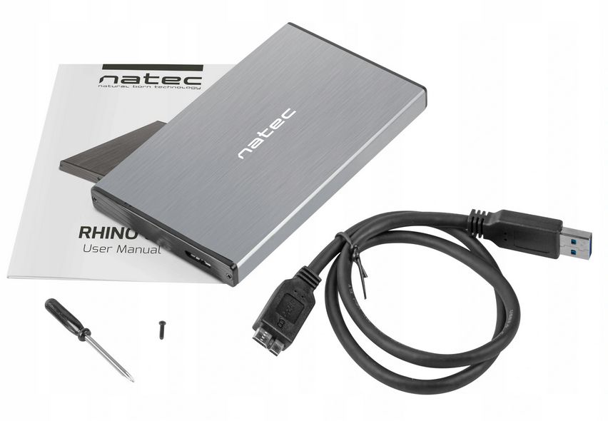 Natec Obudowa Zewnętrzna Rhino Go 2.5" USB3.0 Producent Natec