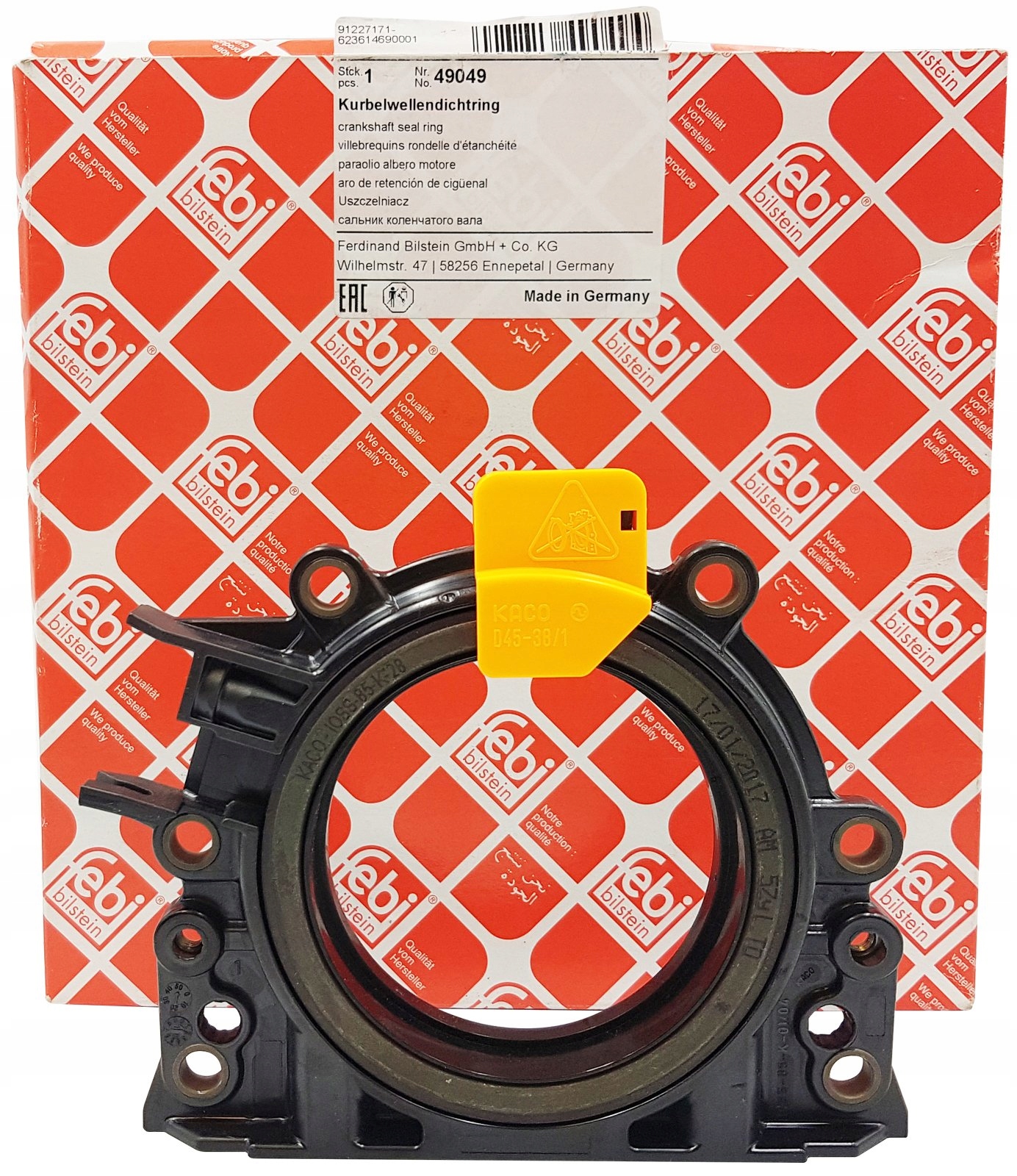 49049 - VW CRAFTER И 2.5 TDI SIMMERING ЗАДНИЙ ВАЛ С КОРПУСОМ