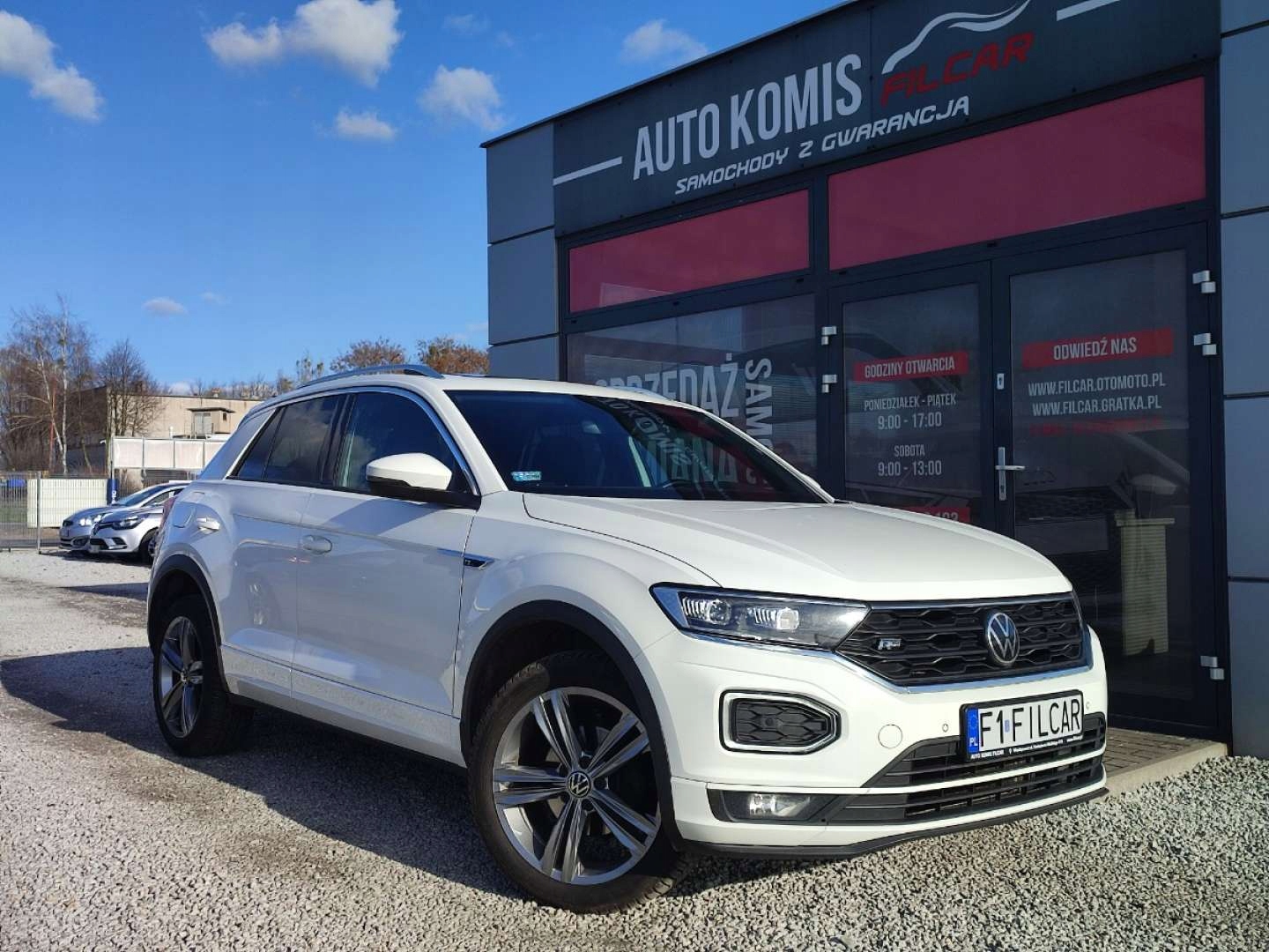 Volkswagen T-Roc R-LINE SALON POLSKA GWARANCJA 1.5 150ps DSG 1-Wlasc. Zami