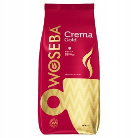Levně Woseba Crema Gold Káva pražená zrnková 1 kg