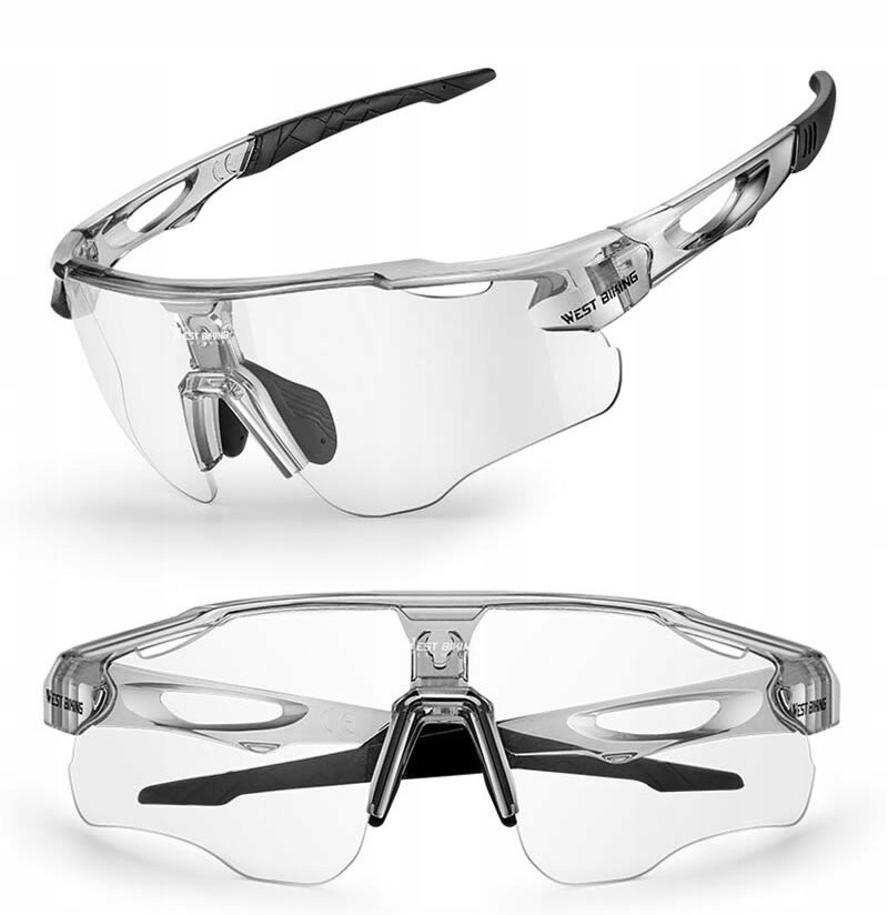 Sportovní Brýle Na Kolo, Uv Filtr, Fotochromatika, Polarizace, 3 Skla