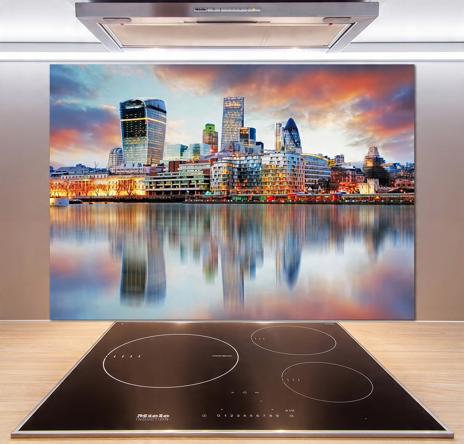 

Panel do kuchni Panorama Londynu 100x70 cm + Klej