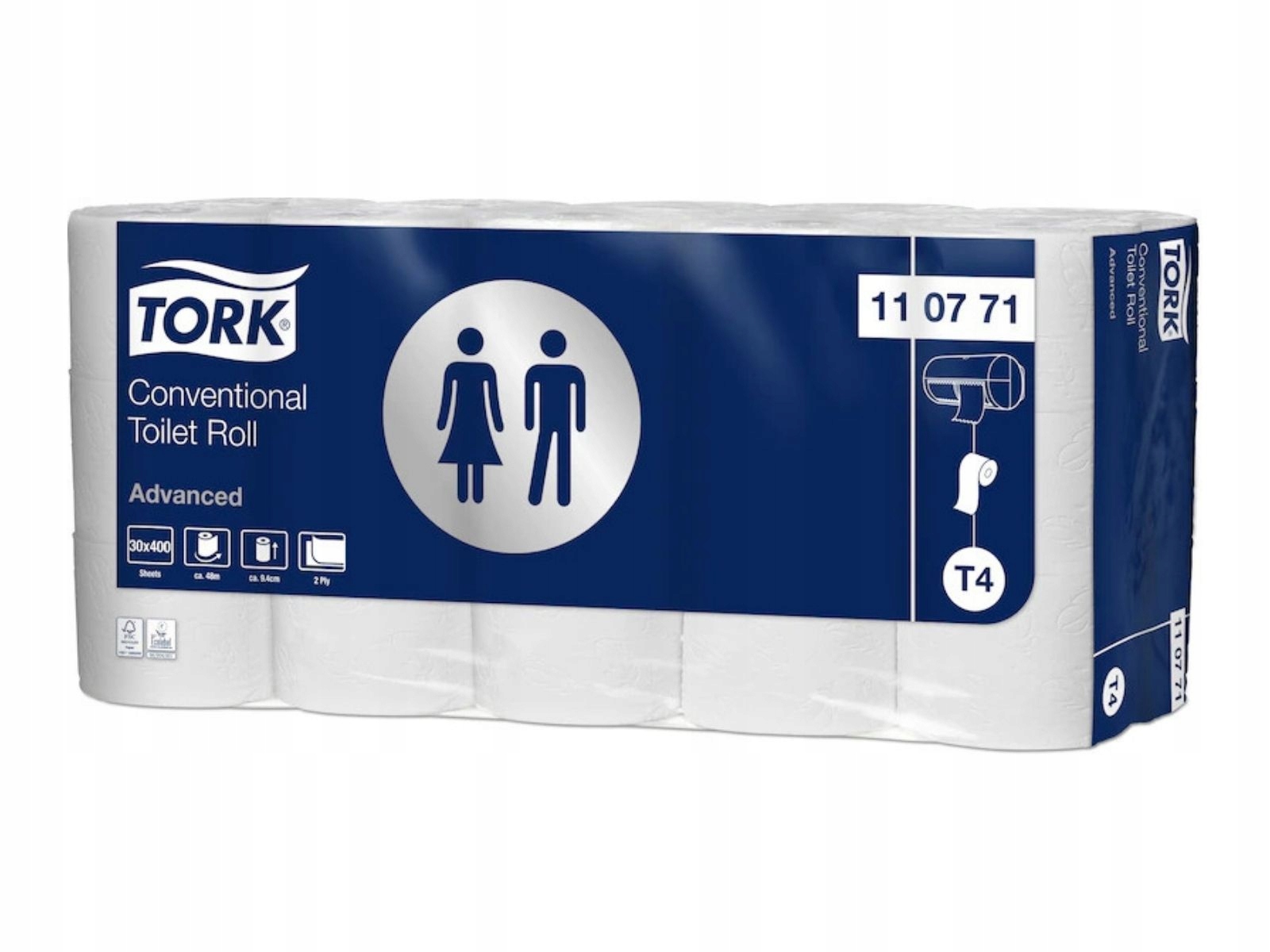 

T4 Tork papier toaletowy w rolce konwencjonalnej