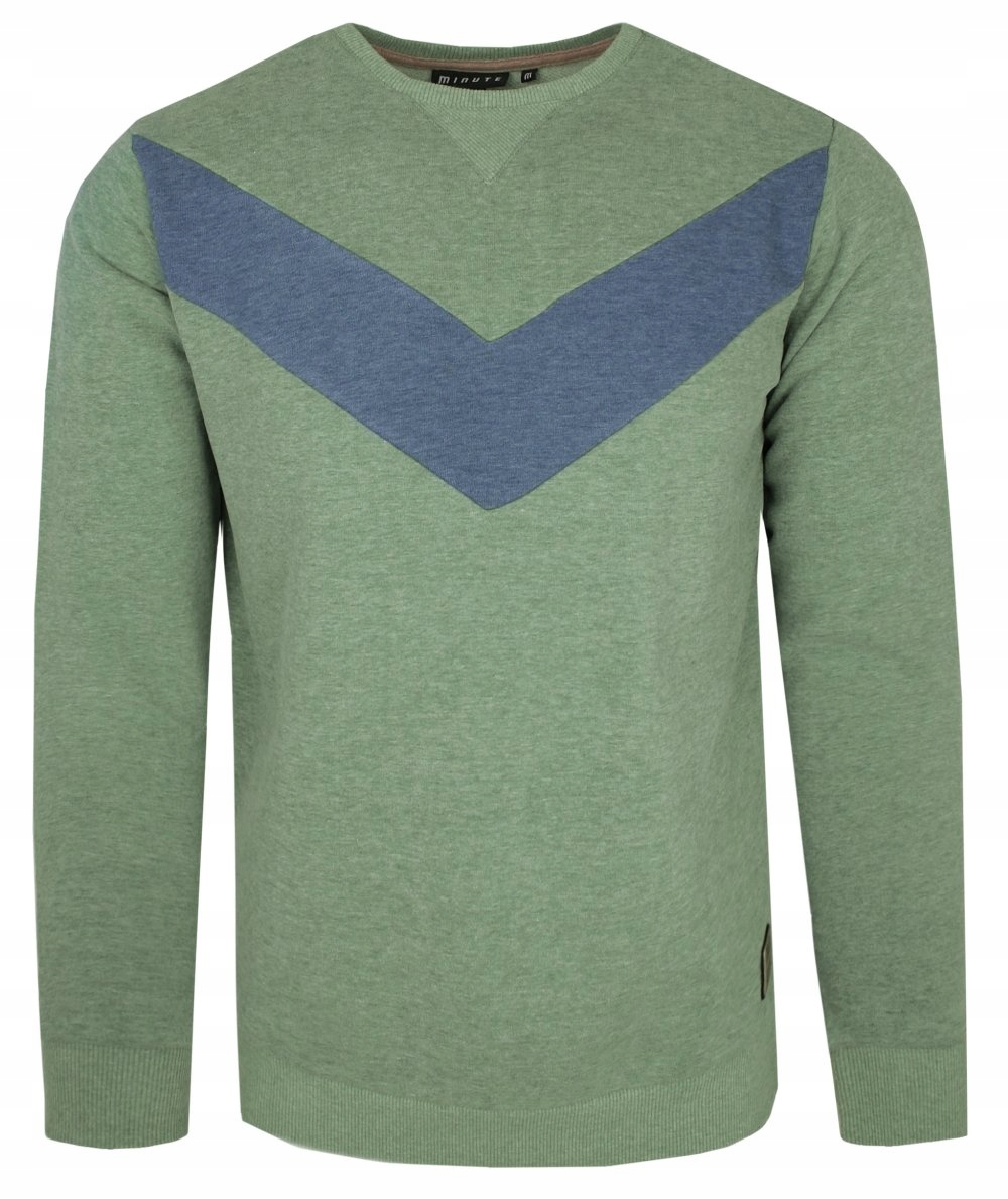 Měkká, pohodlná Pánská Mikina zelená, Pásek velikost M