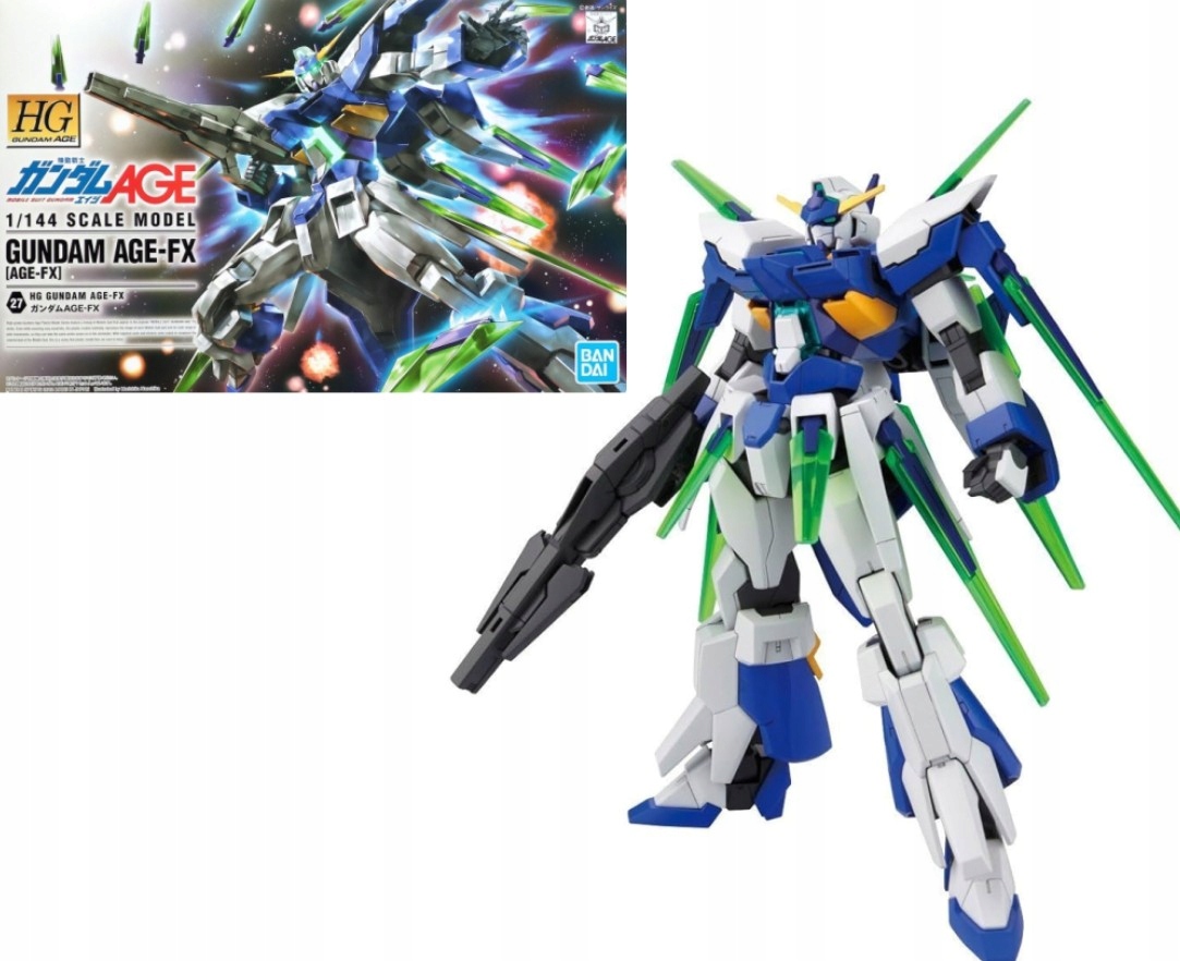 Gundam Hg 1/144 Gundam Age-FX (age-fx) Model Kit