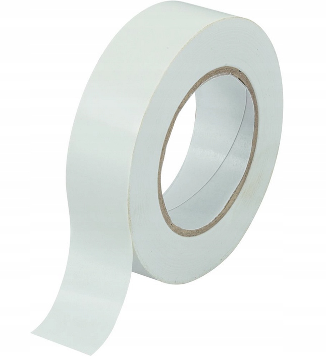 

Taśma Izolacyna Izolacja Biała Pvc Premium 19MM20M
