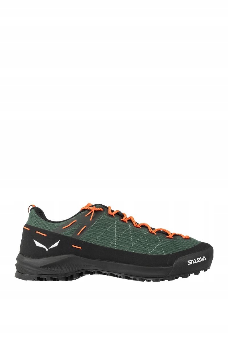 Salewa Pánská treková obuv Wildfire Canvas zelená UK_11_46