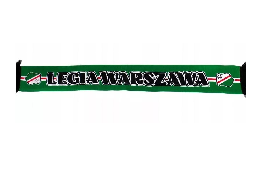 Legia Warszawa oryginalny szalik szal herb zielony Długość (cm) 140 cm