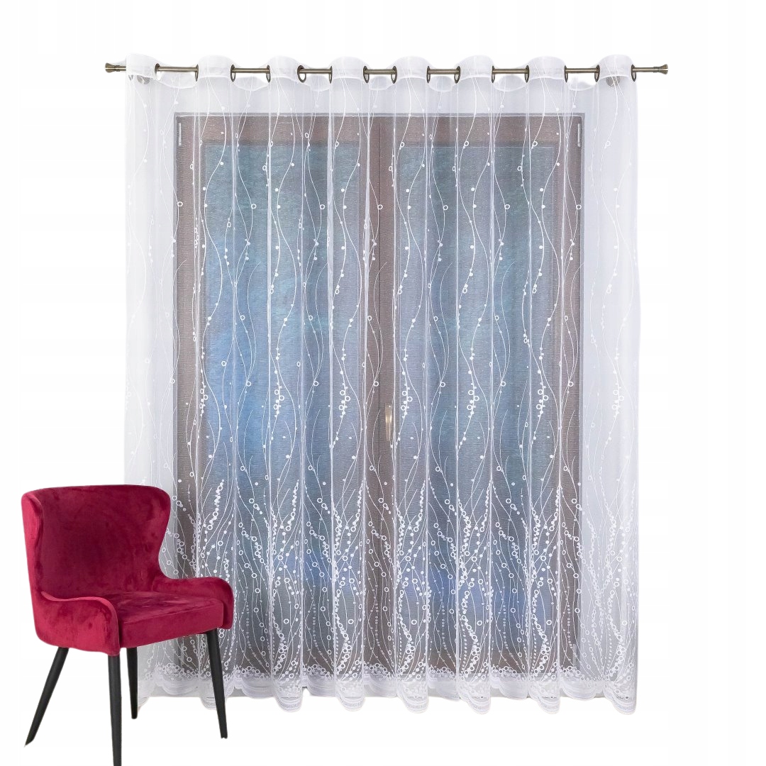 Hotová Záclona Na Průchodkách Originální Vzor 200x210