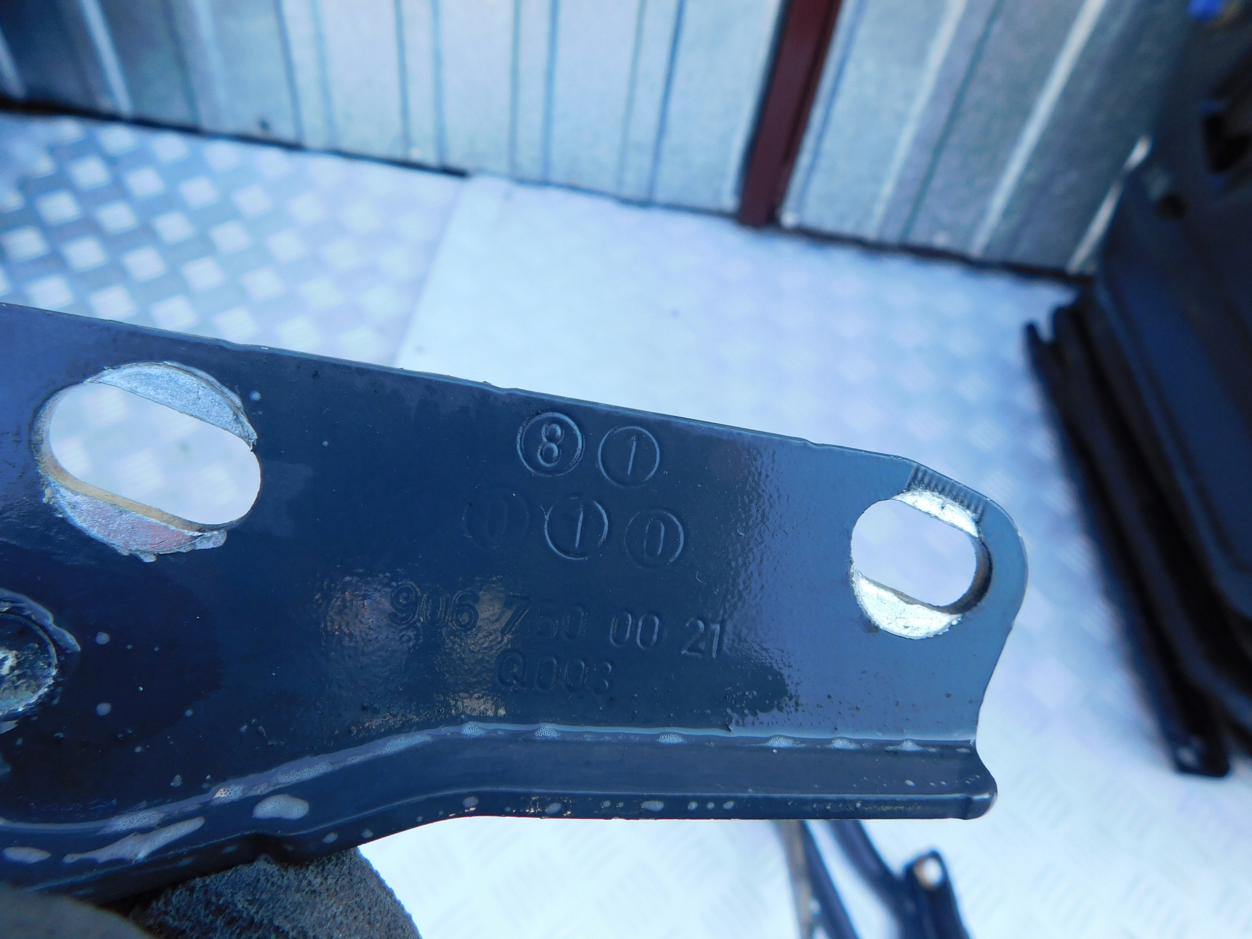 Sprinter 906 VW Crafter hinges hinge bonnets komplet 2 szt
