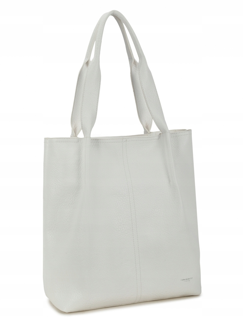 

Luigisanto Torebka Damska Shopper Worek A4 Szara