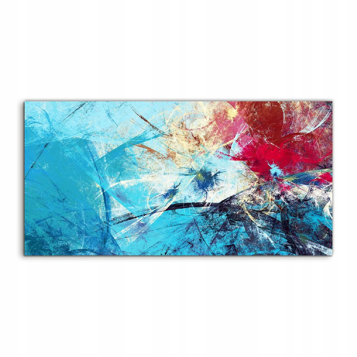 

Obraz akryl 120x60 wiszący Abstrakcja Zima Poranek