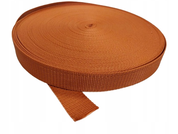 Popruh 50 mm světle hnědá Parciana 50 Metrů