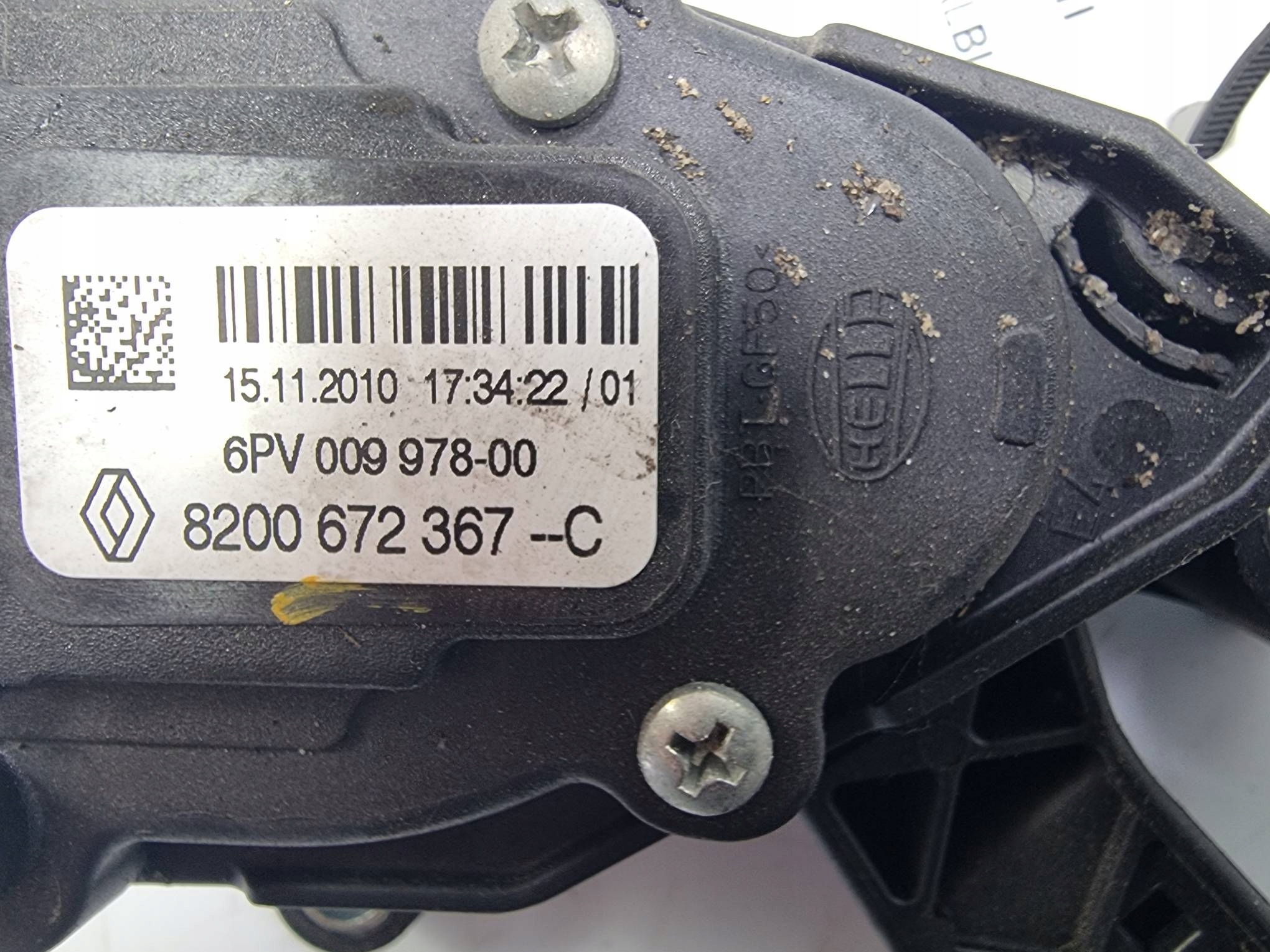PEDAL 8200672367C OPEL MOVANO III