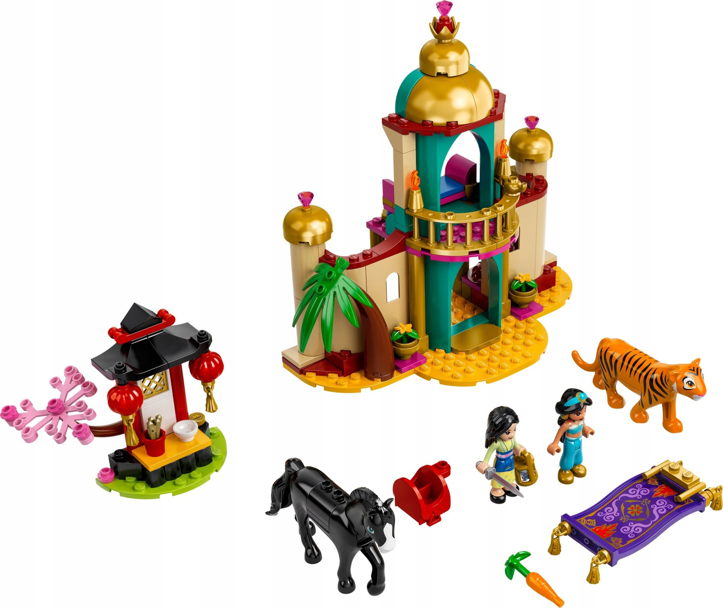 LEGO Disney 43208 Przygoda Dżasminy i Mulan Marka LEGO