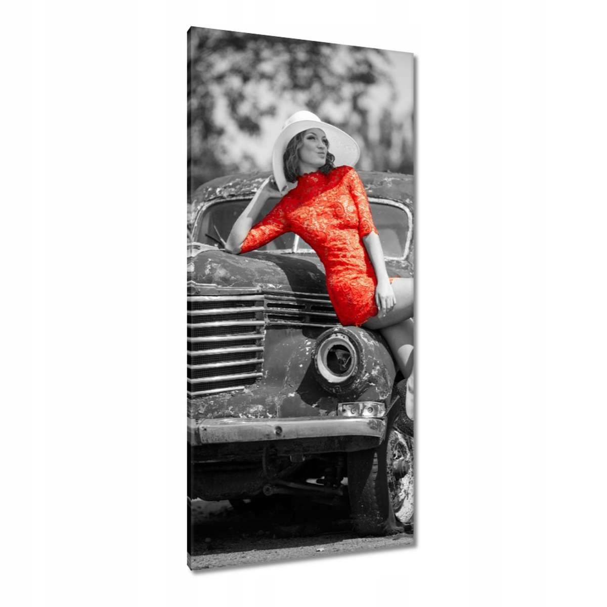 Obrazy 55x115 Elegantní žena