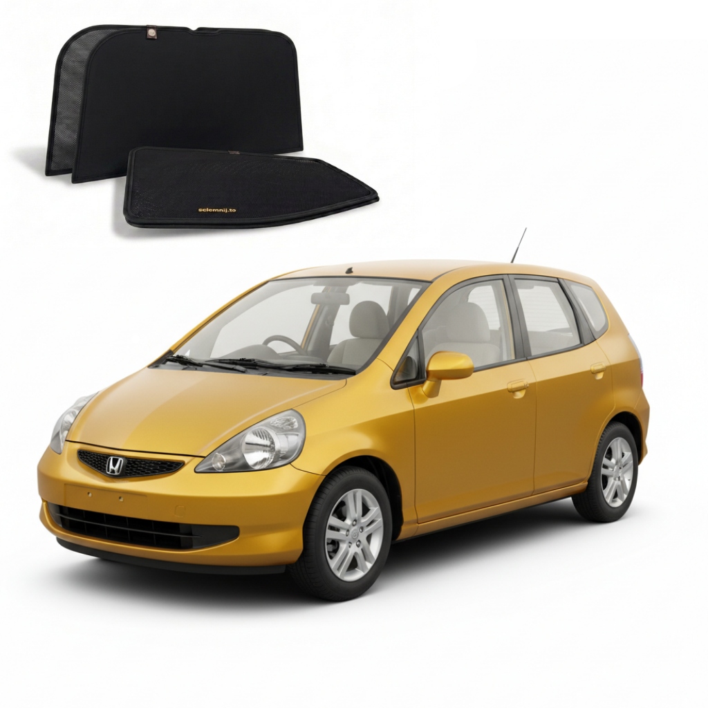 Záclony na sklo sluneční clony do auta Honda Jazz II