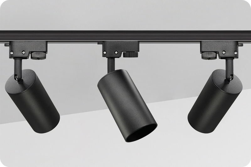 OŚWIETLENIE LED SZYNOWE REFLEKTOR NA SZYNIE 4x LAMPA GU10 LED + LISTWA 2m Rodzaj reflektor szynowy