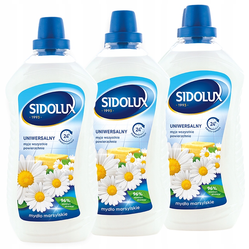 

Sidolux płyn do mycia mydło marsylskie, multipack