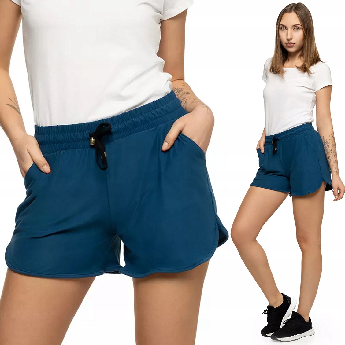 Kraťasy hladké, krátké, pohodlné Šortky na léto Moraj L/XL