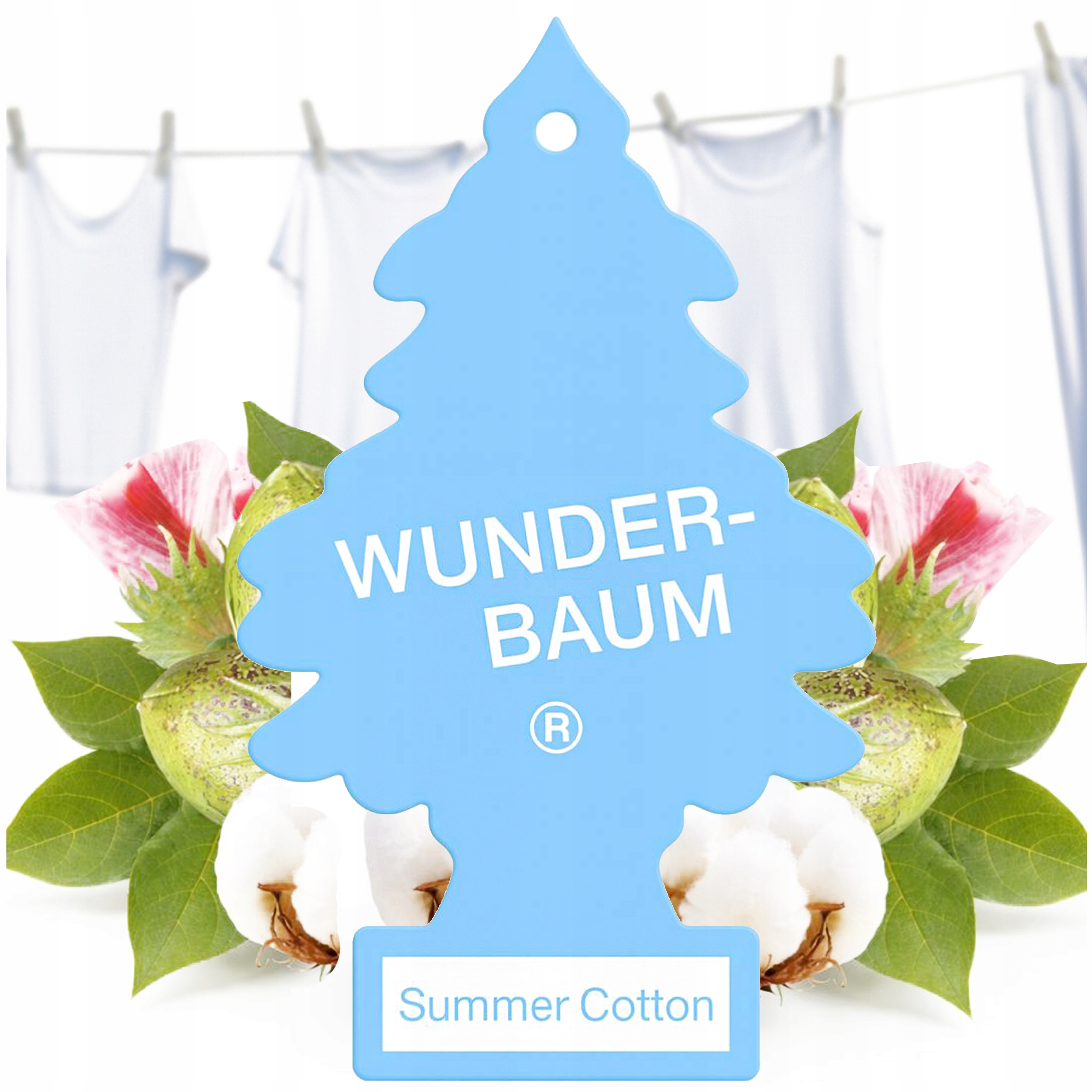 Choinka Zapachowa Wunder Baum Summer Cotton Do Auta Samochodu