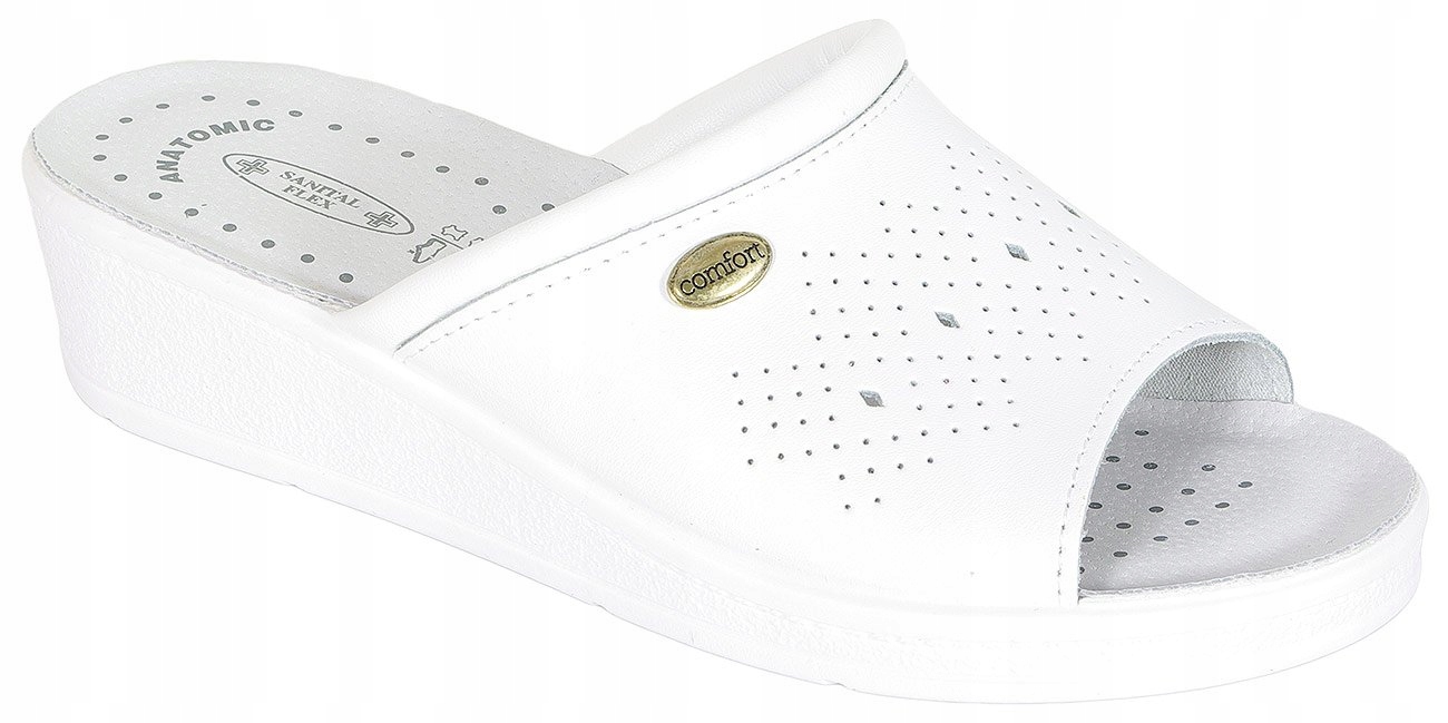 Sanital Flex 698 klapki white 40