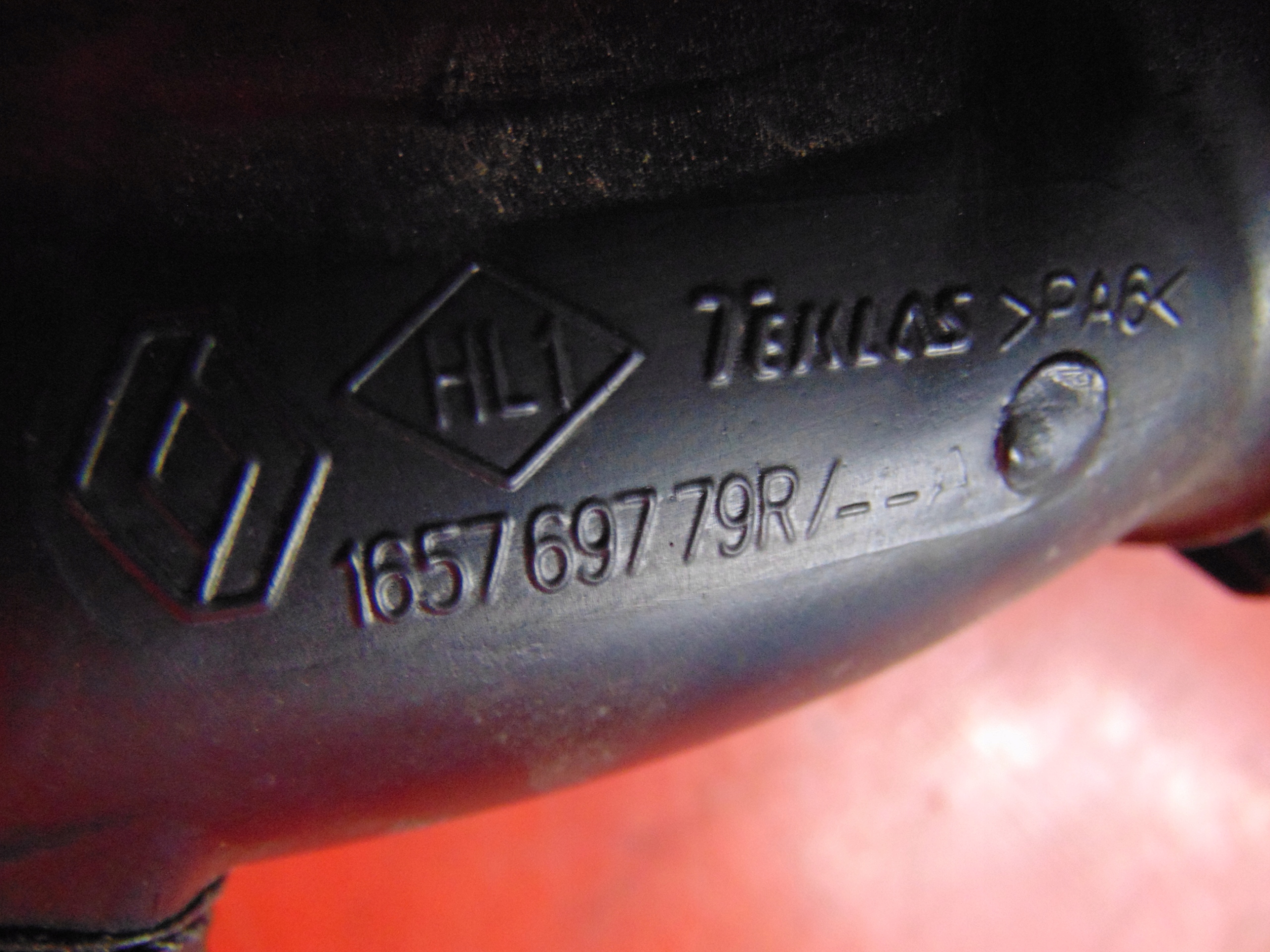 RENAULT CLIO 4 IV 1.5 DCI wiring pipe air