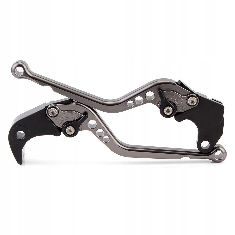 DŁUGIE Dźwignie Sportowe, Klamki CNC, Kawasaki ZR-7, ZR-7S, 99-05r.