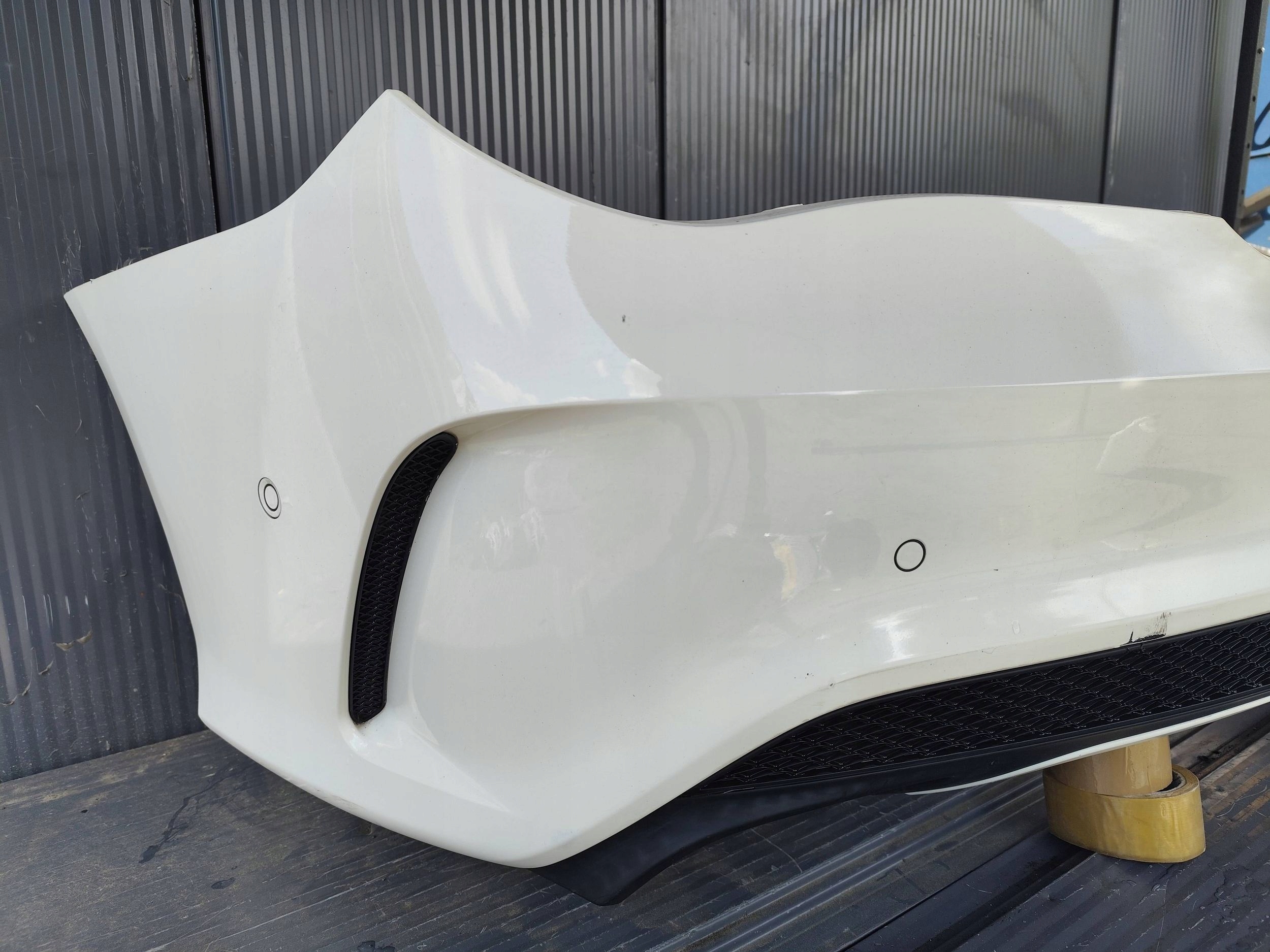 MERCEDES CLA 117 AMG bumper rear complete 6xPDC DEMONTAZ