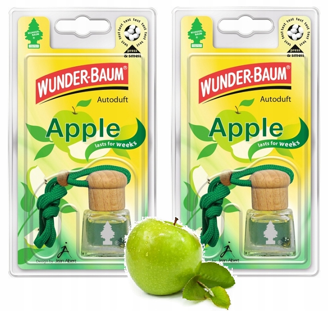 WUNDER BAUM BOTTLE ZAPACH DO AUTA JABŁKO