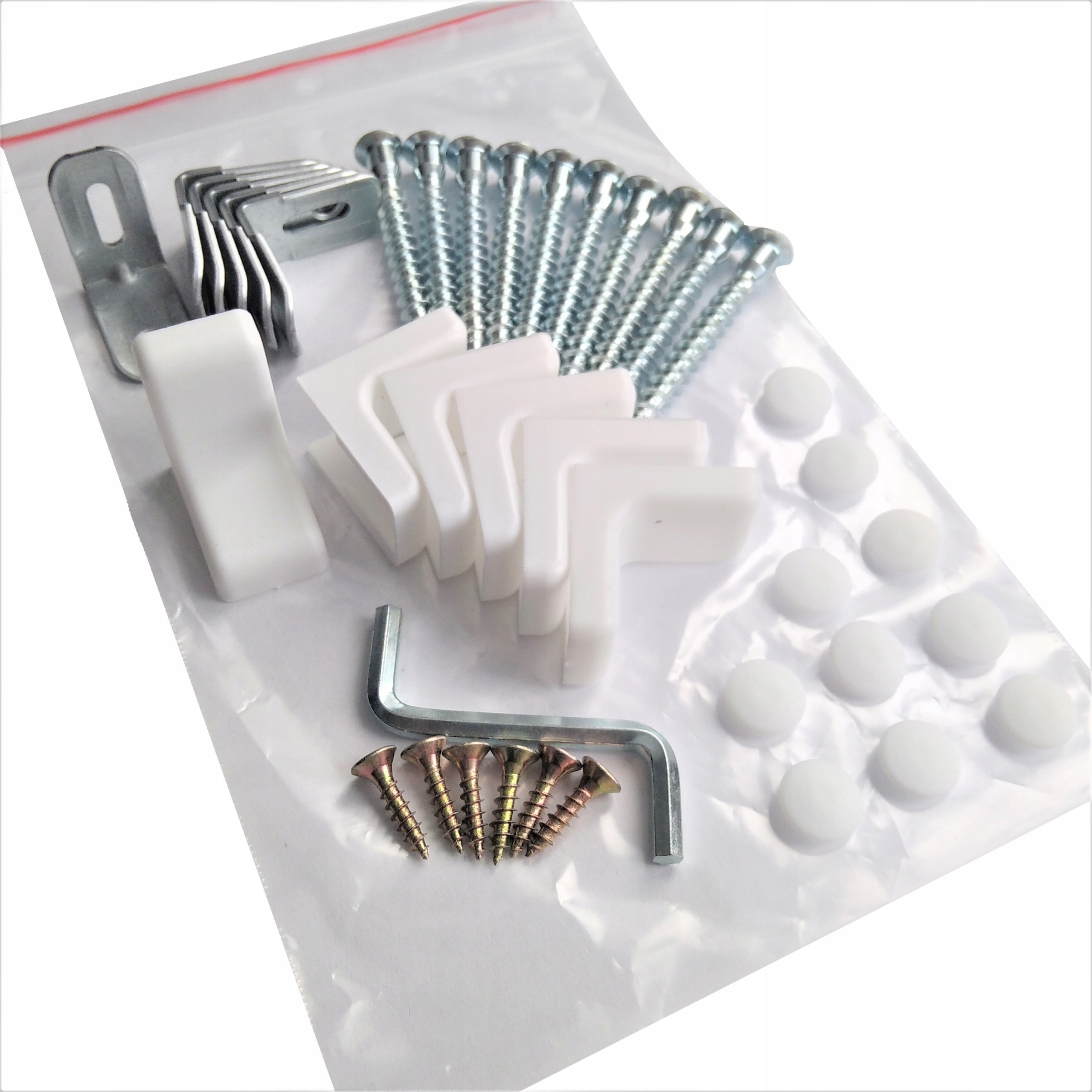 PÓŁKA WISZĄCA REGAŁ MODUŁOWY PRZEDPOKÓJ NR 4 BIAŁY Szerokość mebla 70 cm