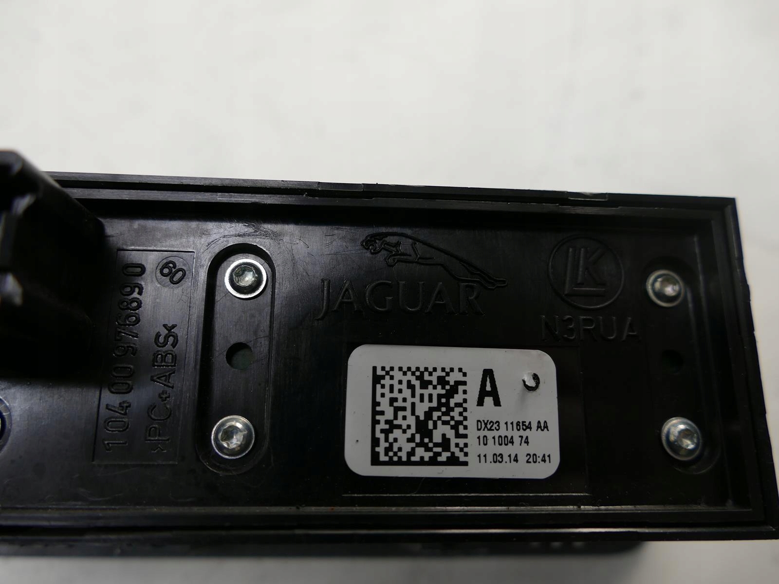 JAGUAR XF X250 XFR PANEL Leuchten heckklappe Schalter