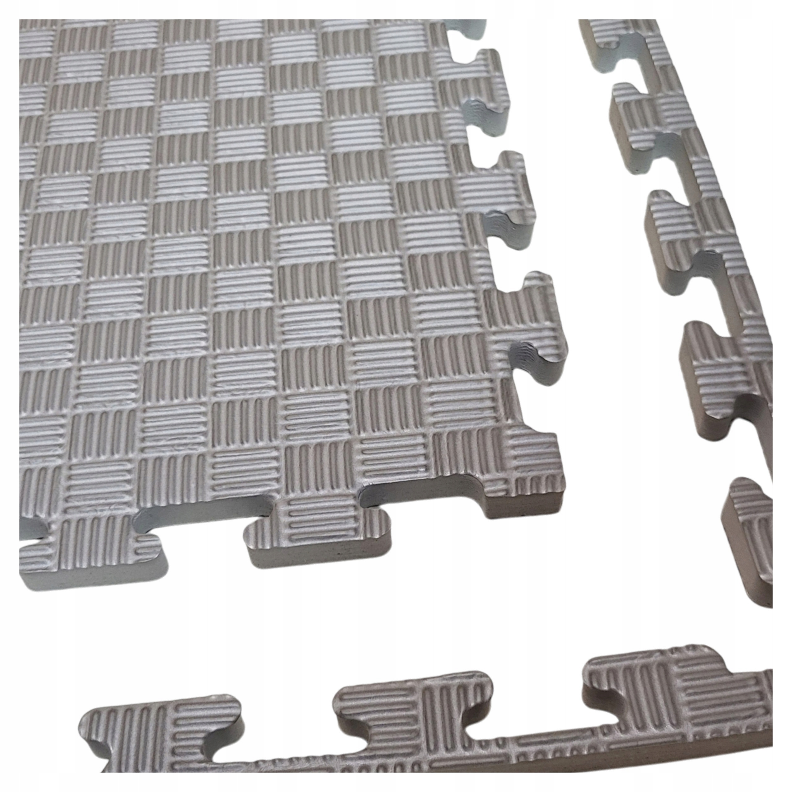Mata Piankowa do Ćwiczeń 1m² Duże Puzzle Piankowe Grube 1,5cm 100x100cm
