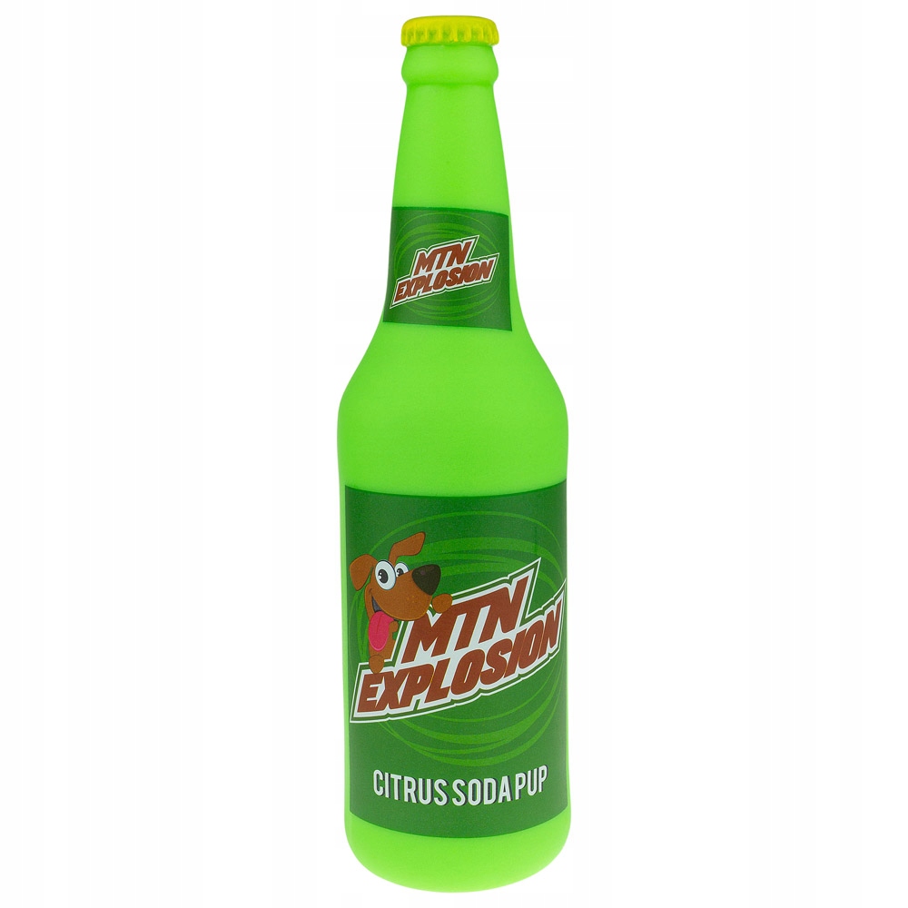 

Zabawka dla psa gumowa duża Butelka piszcząca Soda