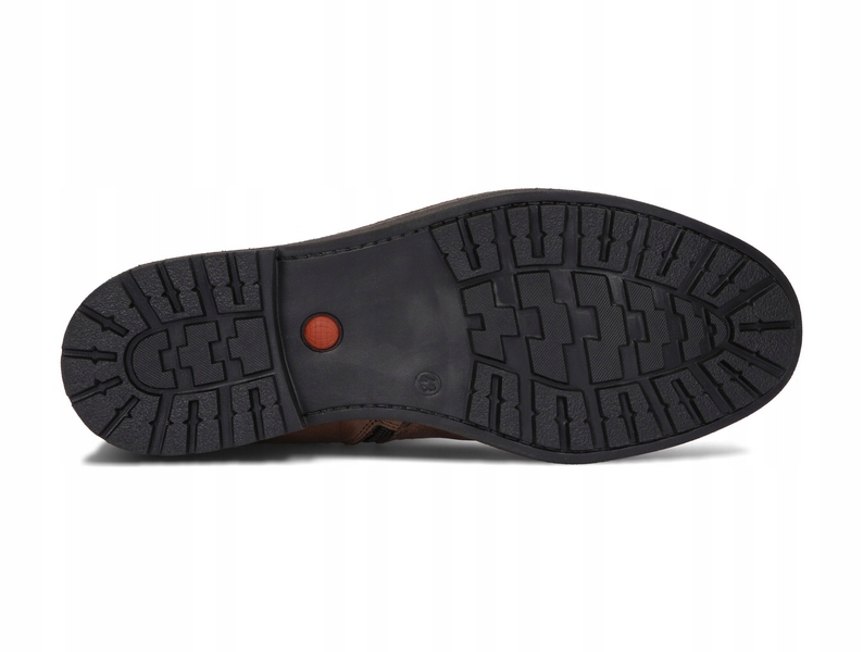 TRZEWIKI MĘSKIE BUTY MOTOCYKLOWE SKÓRA 82 BR 43 Materiał wkładki skóra naturalna