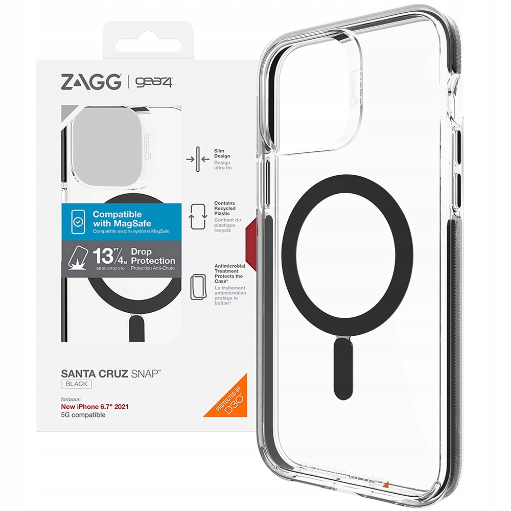 

Etui ochronne Gear4 do iPhone 13 Pro Max, MagSafe