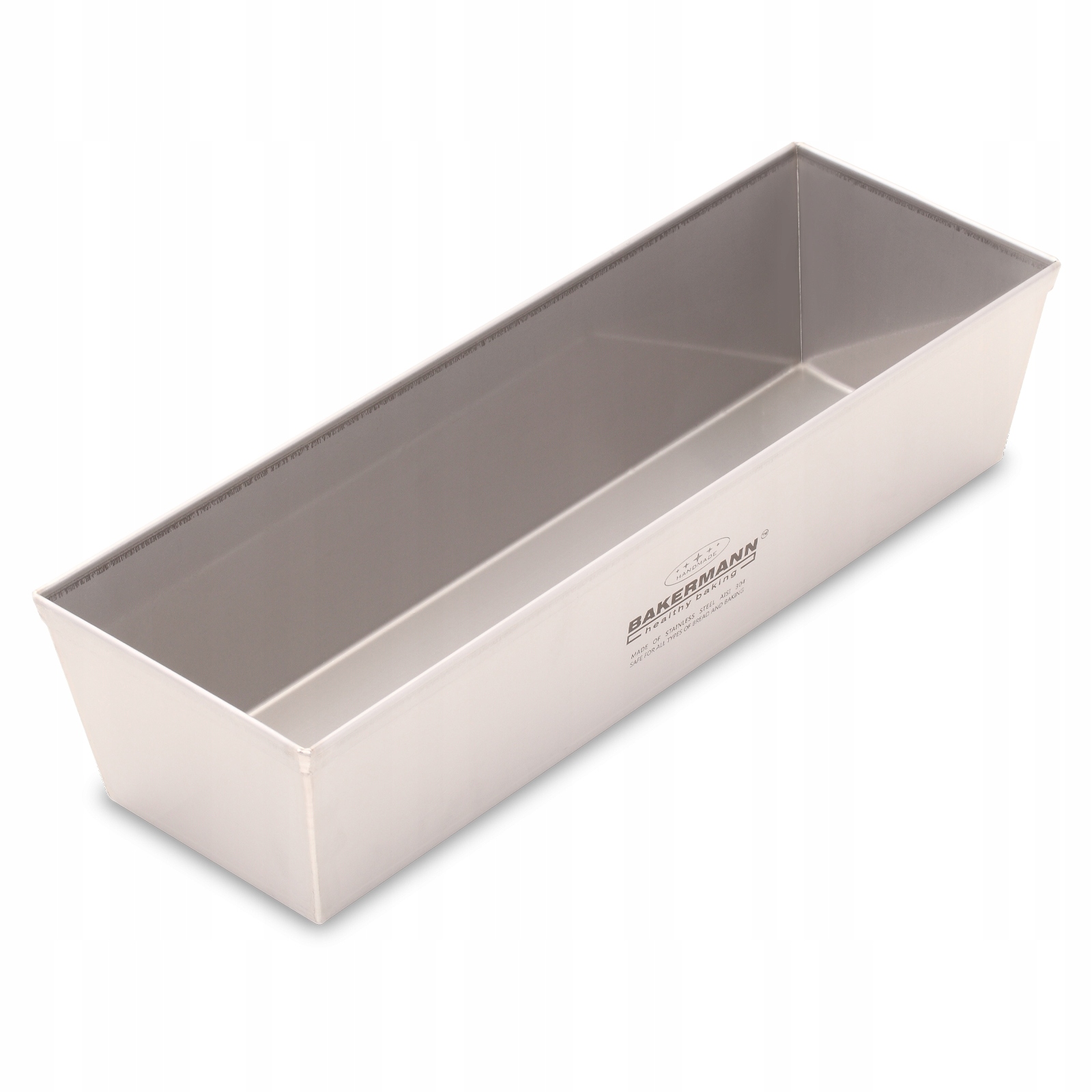 Forma na pečení chleba a koláčů nerezová 30x10x7 Aisi 304