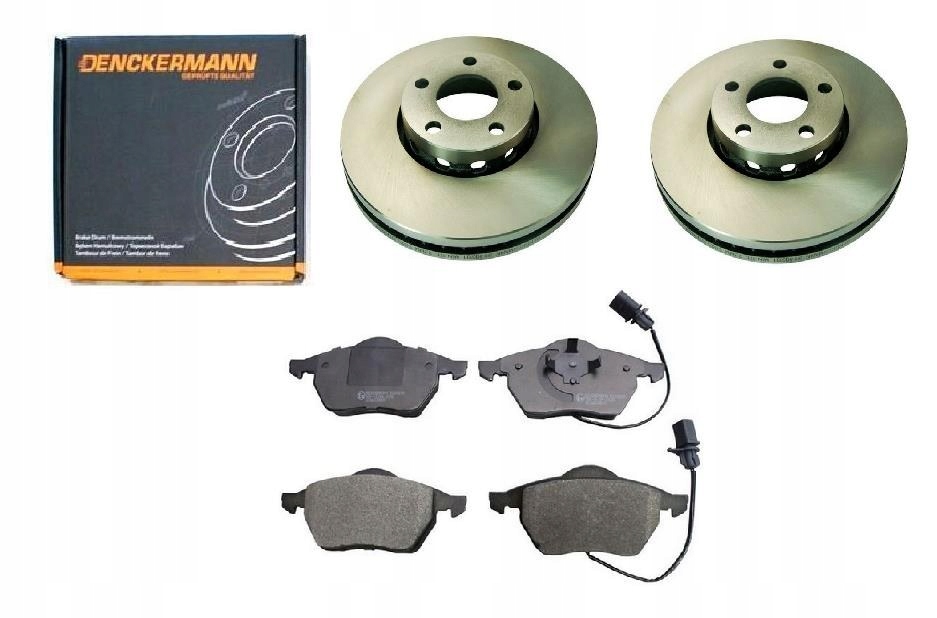 Kotouče Brzdové Destičky Audi A4 B5 A6 C5 Přední 288 MM