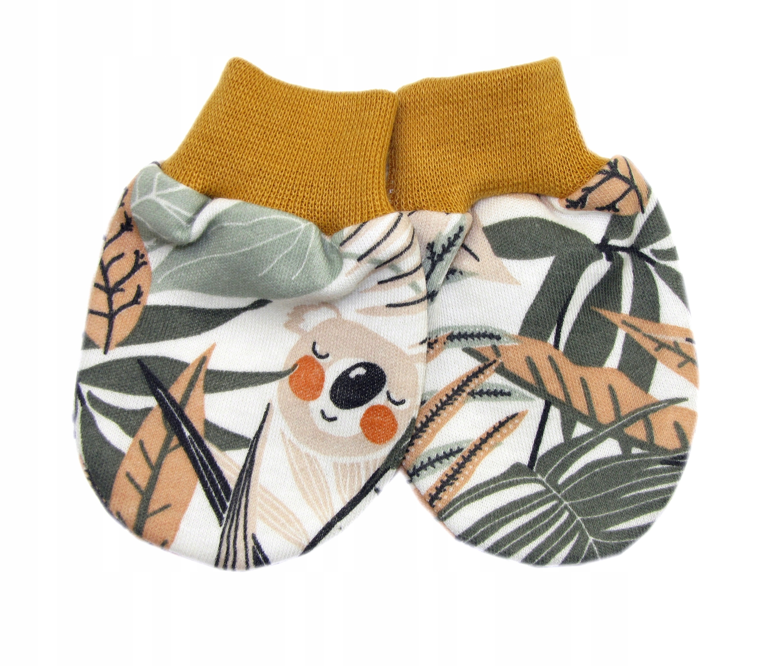 ŁAPKI NIEDRAPKI RĘKAWICZKI NIEMOWLĘCE BAWEŁNA /65/ Kod producenta 0040065