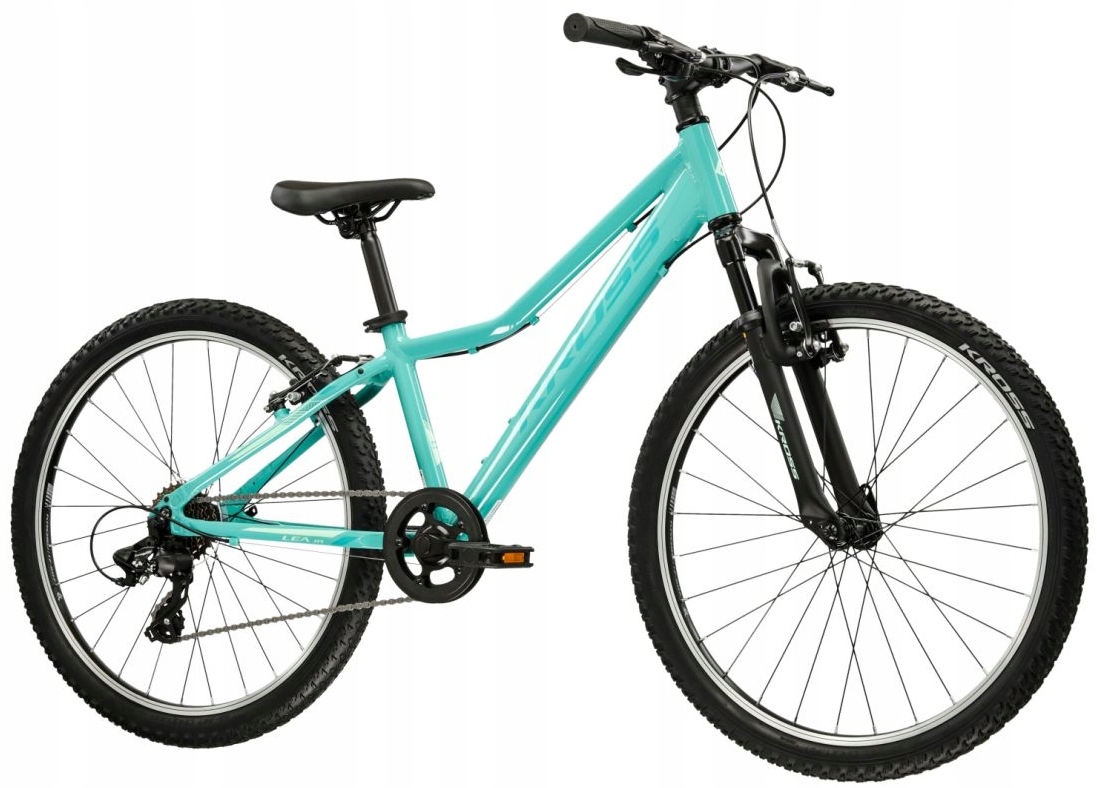 Rower Kross Lea Jr 1.0 24” młodzieżowy dziecięcy górski rama 12” seledynowy