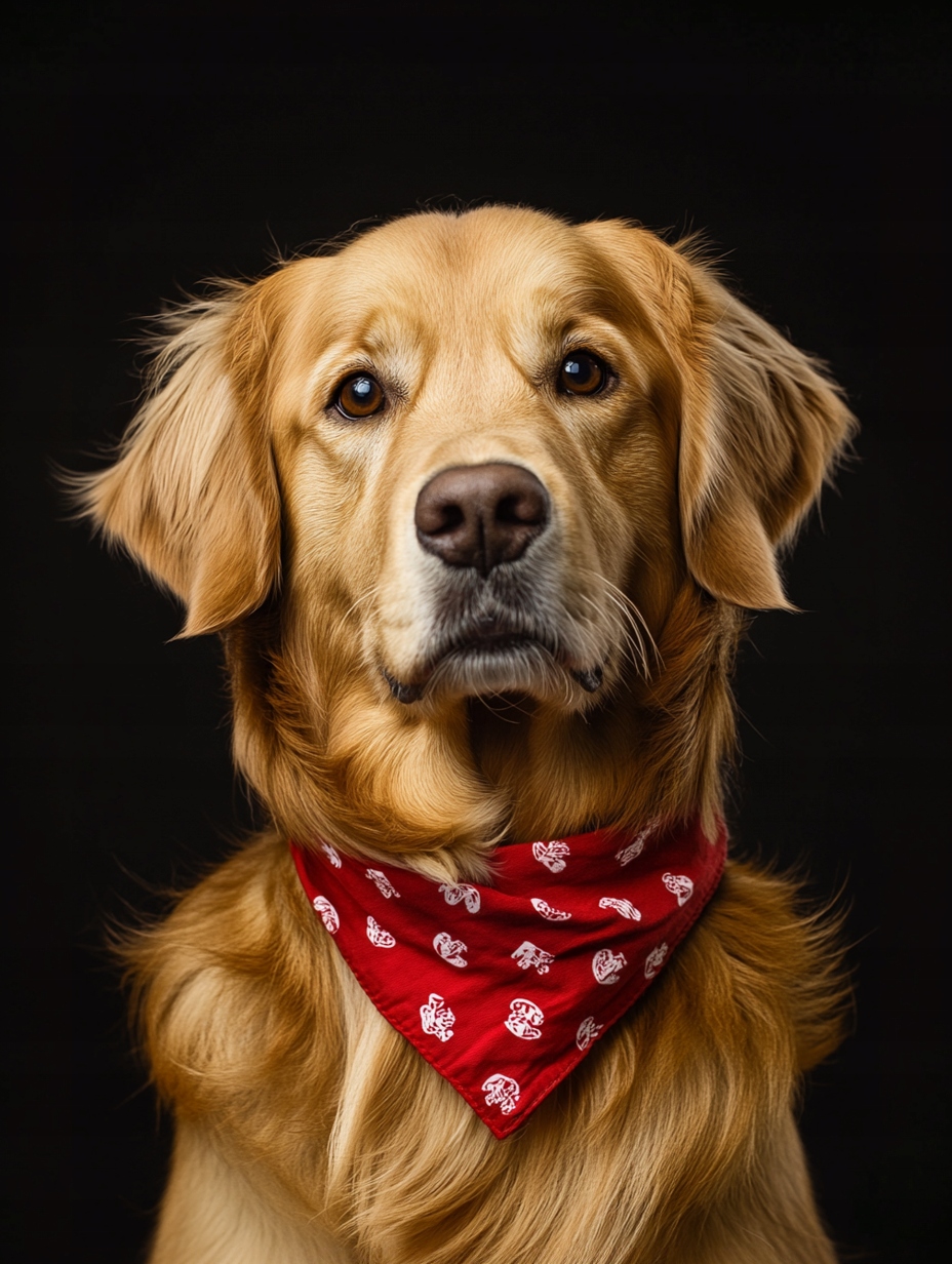 Obraz Na Plátně Canvas Portrét Zvíře Foto Pes Zlatý Retrívr 60x80