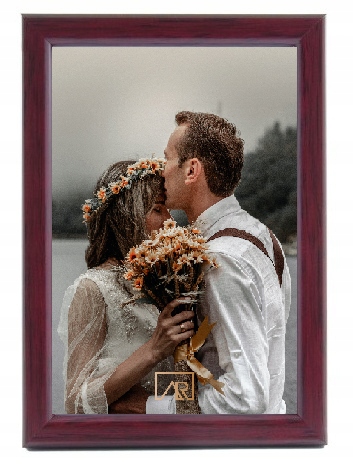 

Ramka na zdjęcie 15x21 mahoń Claret