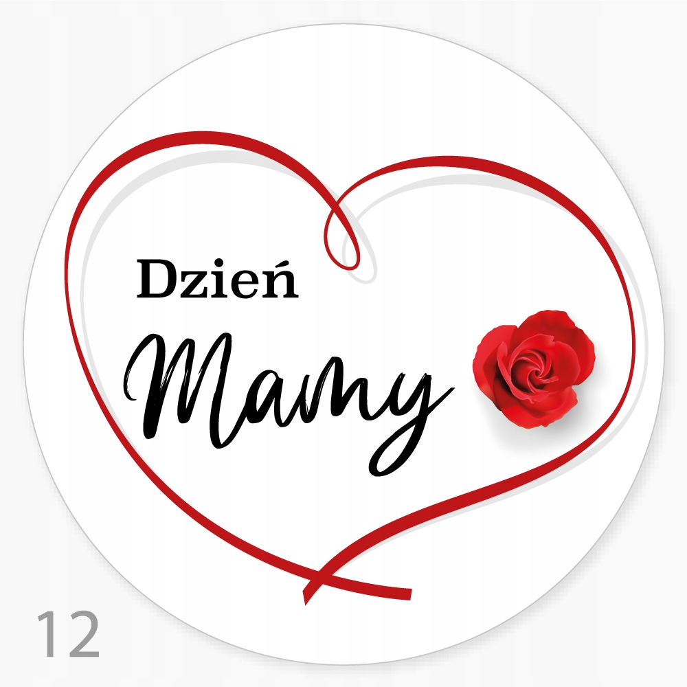 

Naklejki Dzień Mamy kwiaciarnia ciasto 48